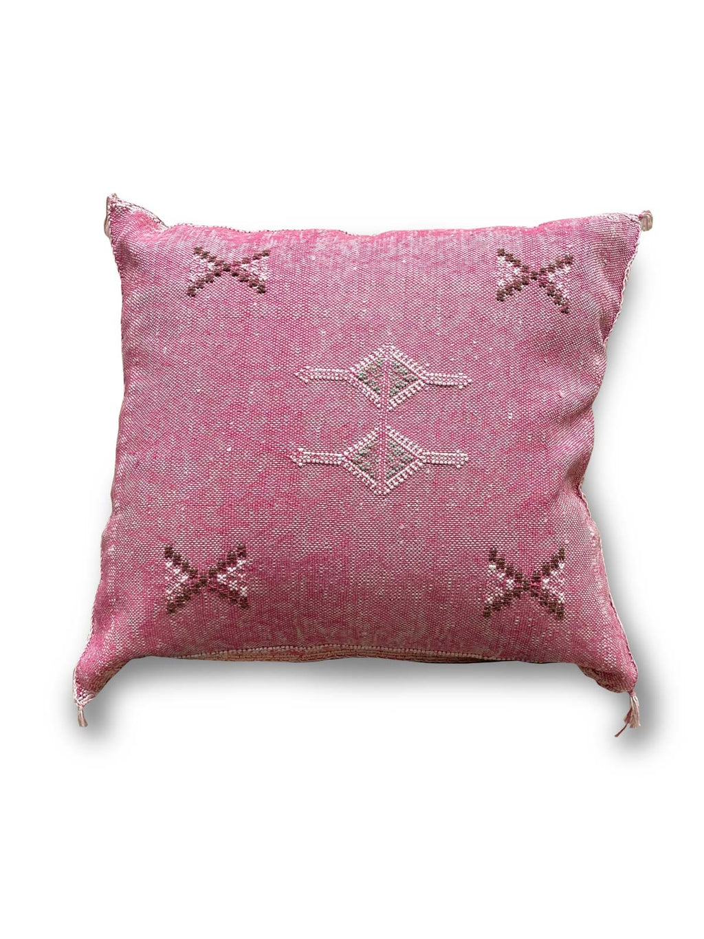 Handmade Moroccan Berber Cushion - Pale Pink (Cover) 49 x 49 cm