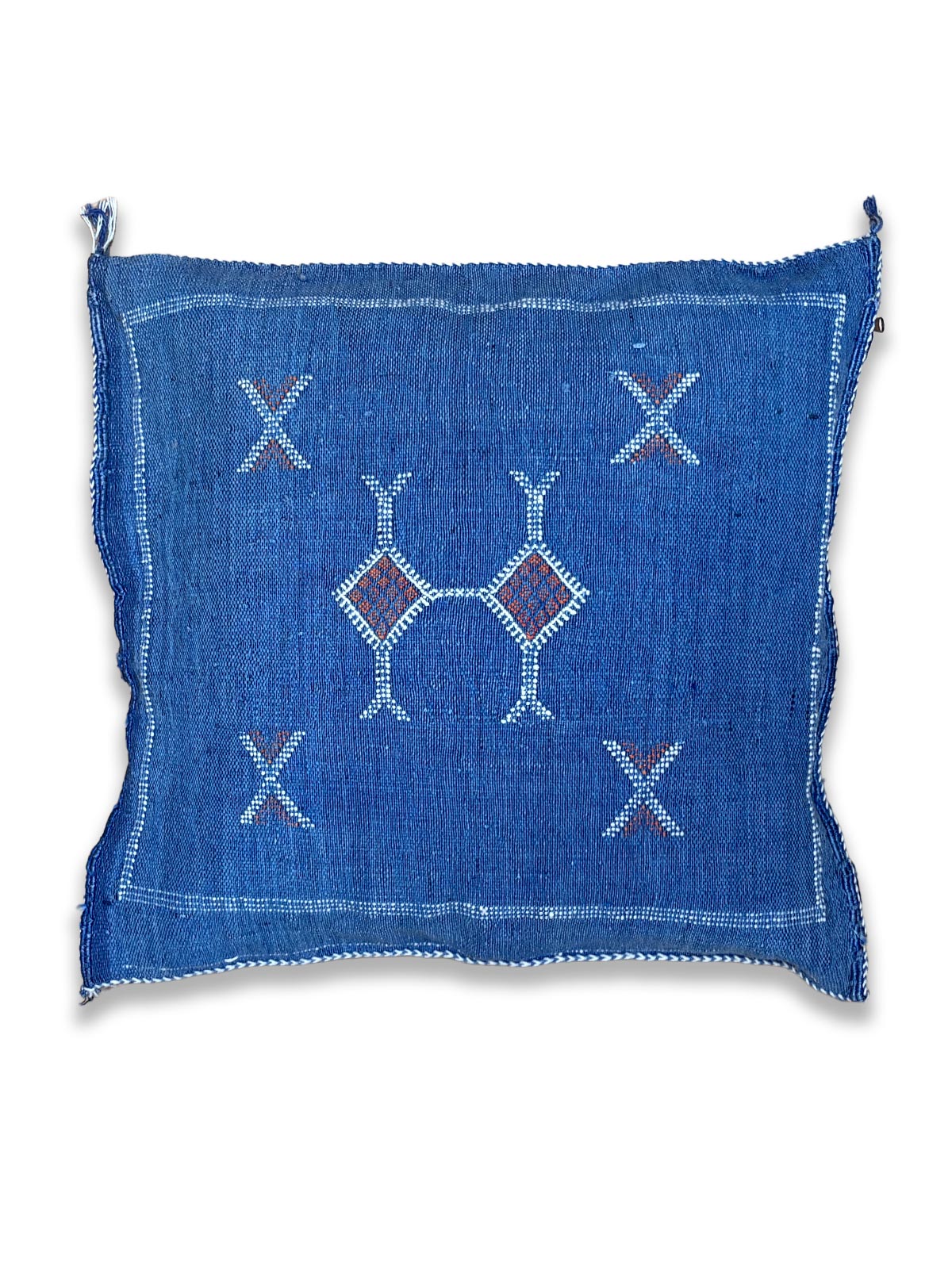 Zanbaq Handmade Moroccan Berber Cushion -Ocean (Cover) 49 x 49 cm